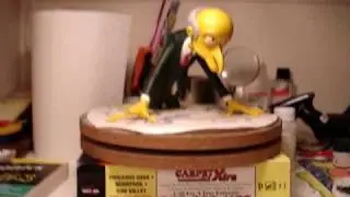 My Burns sculpture preview