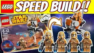LEGO Star Wars Geonosis TROOPERS Stop Motion! [75089] *RETIRED*