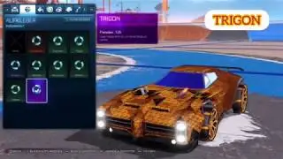 DOMINUS/TRIGON DESIGN! :o | ROCKET LEAGUE DESIGN