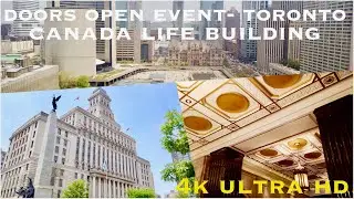 Inside the Canada Life Building (walking tour in 4k)