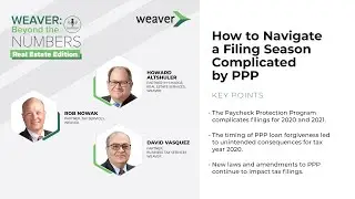 How to Navigate a Filing Season Complicated by PPP