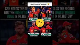 The Unbelievable IPL RECORD that will NEVER be Broken 💔
