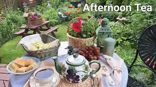 Afternoon Tea in My Garden | Perennial Flower Garden