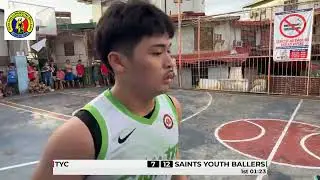 TYC vs. Saints Youth Ballers |1st half |Brgy. San Perfecto Basketball League 2025-2026|Semi Finals 