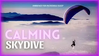 Skydiving ASMR | Windy White Noise | Satisfying Sounds For Sleep And Relaxation | 2hrs