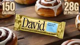 NEW David Protein Bar Flavor | Cinnamon Roll