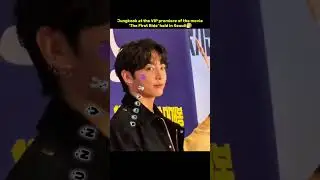 Jungkook at the VIP premiere of the movie &lsquo;The First Ride&rsquo; held in Seoul!🤧 #jungkook #shorts #eunwoo