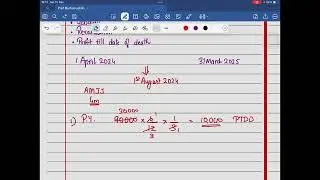 Death of a partner- profit in the date of death - #b2kaccounts #lmr 