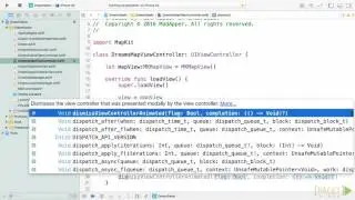 133 - Creating a MapView and Centering on Their Position.mp4