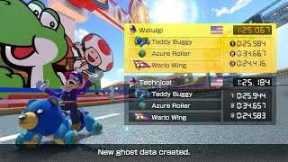 Tour Sydney Sprint (200cc) - 1:25.067 | 3rd Worldwide | Mario Kart 8 Deluxe