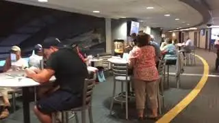 Tropicana Field at the Republic Bank Draft Room.