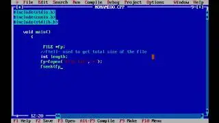 ftell in c | how to use ftell in c | how to use ftell | file handling functions in c | ftell()