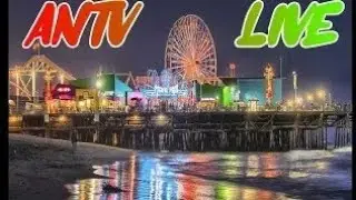 ANTV LIVE presents Scenes at Southern California racetrack with hot rods and drivers 1940s Full HD