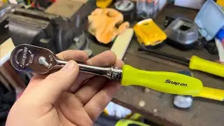 Snap-on ratchet hard handle replacement
