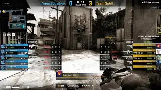 Team Spirit vs Vega Squadron - Map 2 [Train]  СIS Minor Closed Qualifier (StarLadder Major 2019)