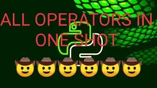 Operators in Python|arithmetic|relational or shorthand|membership|identity|logical operator