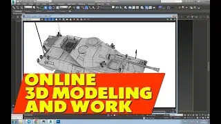 128 online 3D modeling and work #Blog #Vlog