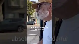 I ask strangers DEEP questions. He answered beautifully &hearts;️