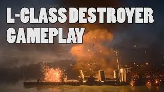 L-Class DESTROYER boat gameplay - Turning Tides Battlefield 1