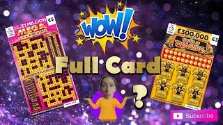 🤑 MEGA Cashword and Temples of Treasure Scratch Card 🤑 💰 FULL CARD❓💰🤑
