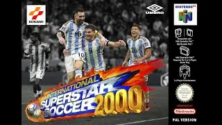 Live #2 International Superstar Soccer 2000 WC 2022 #gameplay  #futebol  #iss #n64 #fsoccer