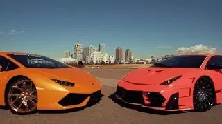 Lexani Wheels on Lamborghini Huracan x Lamborghini Murcielago
