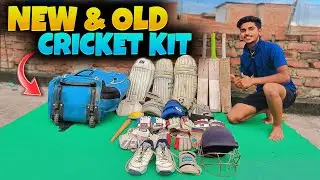 MY OLD AND NEW CRICKET KIT | SOLO CRICKETER