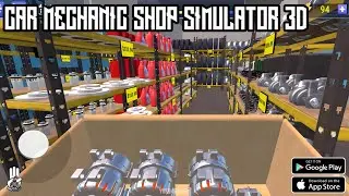 Car Mechanic Shop Simulator 3D(First release) Gameplay Android