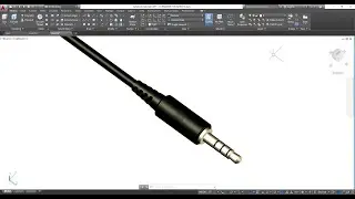 How to Make Aux Cable In AutoCAD 3D