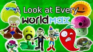 A Look at EVERY Worldmax Plants Vs Zombies Plush!!