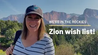What to Pack For Zion National Park
