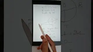 On a circle of radius 7 cm a tangent PT is drawn from a point p such that PT is 24 cm. If O is the..
