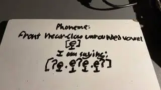 [e̝] front near-close unrounded vowel