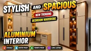 Aluminium wardrobe.