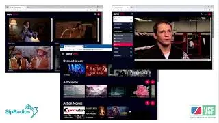 NAB23 IP Showcase RIST on Demand Enhances IPMX in Network's Production and Monitoring Streams Siprad