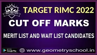 🟢CUT OFF MARKS FOR RASHTRIYA INDIAN MILITARY COLLEGE [rimc] | rimc admission form 2021-22