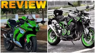 Zx10r vs z900 review video part 1 #automobile #viralvideo #bike