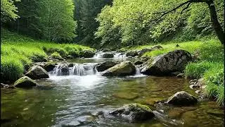Deep Sleep Nature Sound: Gentle River Flow for Insomnia Relief