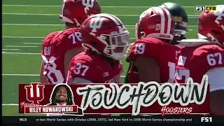 Riley Nowakowski FINDS THE END ZONE vs. Kennesaw St | Indiana Football