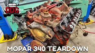 Tearing Down The Giant Killer - 1970 Mopar 340 Inspection, Some Bad News, Useful Tech, And Much More