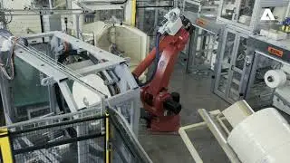 ANDRITZ Diatec - single armed Iva supports in the packaging