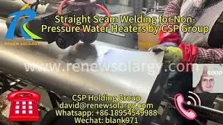 Precision Straight Seam Welding for Non-Pressure Water Heaters | B2B Manufacturing Solutions