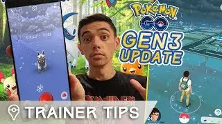 POK&Eacute;MON GO HUGE GEN 3 AND WEATHER UPDATE *GAMEPLAY FOOTAGE*