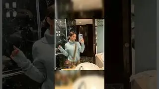 Anushka Sen mirror selfie new video😍🔥|| #shorts