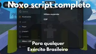Novo script completo para qualquer Ex&eacute;rcito Brasileiro 