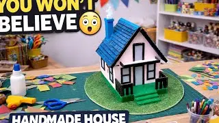 You Won&rsquo;t Believe This Handmade Mini House! 😲🏠 | Easy DIY Craft