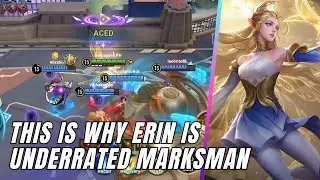 THIS IS WHY ERIN IS UNDERRATED MARKSMAN IN FARM LANE HONOR OF KINGS