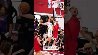 Watch this Vicious dunk during the #NBA #SummerLeague game.#SlamDunk #pacers