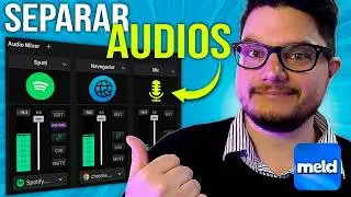 C&oacute;mo SEPARAR tus AUDIOS en MELD STUDIO!