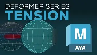 Tension Deform Tutorial Maya Ep5 | Deformer Series
